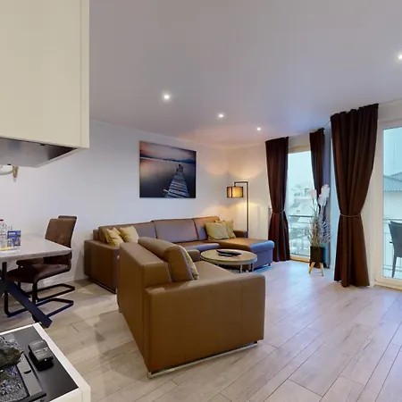 Lägenhet Strandnahe Mit Balkon, Residenz Bel Vital 23, Binz