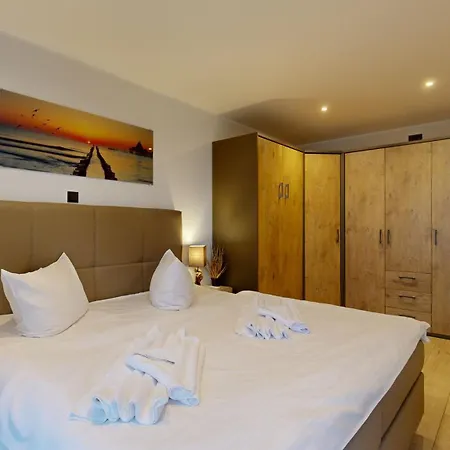 Strandnahe Mit Balkon, Residenz Bel Vital 23, 公寓 宾茨