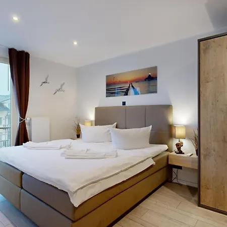 Strandnahe Mit Balkon, Residenz Bel Vital 23, Appartamento Binz