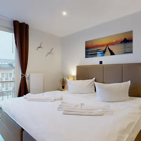 Strandnahe Mit Balkon, Residenz Bel Vital 23, * Binz