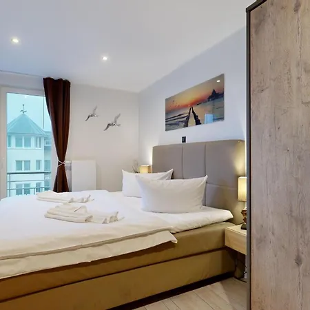 Strandnahe Mit Balkon, Residenz Bel Vital 23, Lägenhet Binz